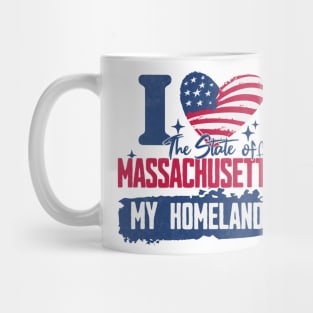 Massachusetts my homeland Mug